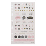 Filofax Matricák Multifit (Personal, A5, A4) Confetti