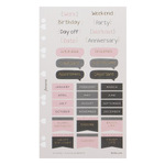 Filofax Matricák Multifit (Personal, A5, A4) Confetti