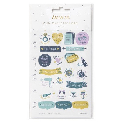 Filofax Matricák Multifit (Personal, A5, A4) Everyday Fun Day