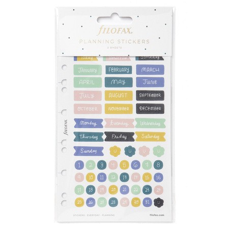Filofax Matricák Multifit (Personal, A5, A4) Everyday Planning
