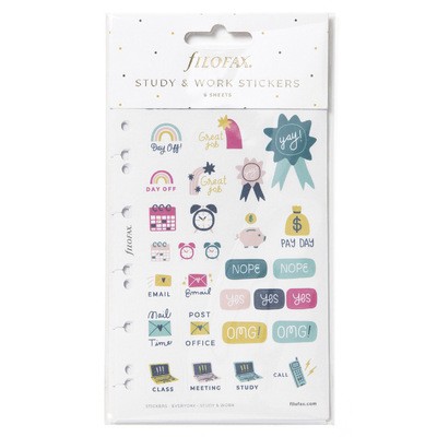 Filofax Matricák Multifit (Personal, A5, A4) Everyday Study & Work