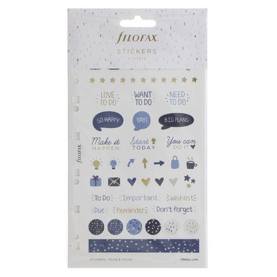 Filofax Matricák Multifit (Personal, A5, A4) Indigo