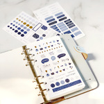 Filofax Matricák Multifit (Personal, A5, A4) Indigo