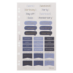 Filofax Matricák Multifit (Personal, A5, A4) Indigo