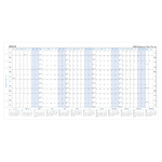 Filofax Naptárbetét Éves Horizontális A5 Fehér 2026 Filofax Naptárbetét Éves Horizontális A5 Fehér 2026