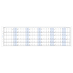 Filofax Naptárbetét Éves Horizontális Personal Fehér 2027