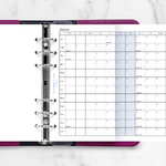 Filofax Naptárbetét Éves Horizontális Personal Fehér 2027