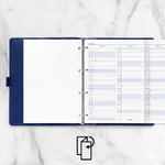 Filofax Naptárbetét Éves Vertikális A4 Fehér 2026