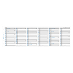 Filofax Naptárbetét Éves Vertikális Mini Fehér 2027