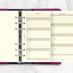 Filofax Naptárbetét Éves Vertikális Personal Krém 2026 Filofax Naptárbetét Éves Vertikális Personal Krém 2026