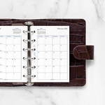 Filofax Naptárbetét Havi Pocket Fehér 2026