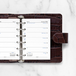 Filofax Naptárbetét Heti 1 hét / 1 oldal Pocket Fehér 2026