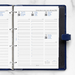 Filofax Naptárbetét Heti 1 hét / 2 oldal Oszlopos 5 nyelvű A4 Fehér 2026