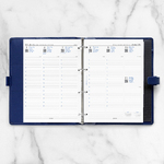 Filofax Naptárbetét Heti 1 hét / 2 oldal Oszlopos 5 nyelvű A4 Fehér 2026