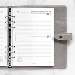 Filofax Naptárbetét Napi 1 nap / 1 oldal 5 nyelvű A5 Fehér 2026