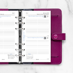 Filofax Naptárbetét Napi 1 nap / 1 oldal 5 nyelvű Personal Fehér 2026