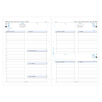 Filofax Naptárbetét Napi 1 nap / 1 oldal Business A4 Fehér 2026 Filofax Naptárbetét Napi 1 nap / 1 oldal Business A4 Fehér 2026