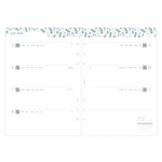 Filofax Naptárbetét + Pótlapok csomag A5 Színes Garden 2026