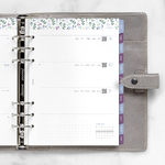 Filofax Naptárbetét + Pótlapok csomag A5 Színes Garden 2026