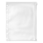 Filofax Notebook Boríték Zipzáras A5 Átlátszó