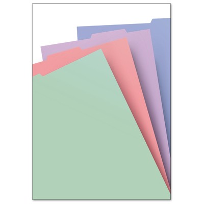 Filofax Notebook Elválasztó lapok Bianco A4 Classic Pastel