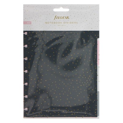 Filofax Notebook Elválasztó lapok Bianco A5 Confetti