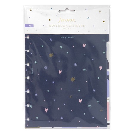 Filofax Notebook Elválasztó lapok Bianco A5 Good Vibes