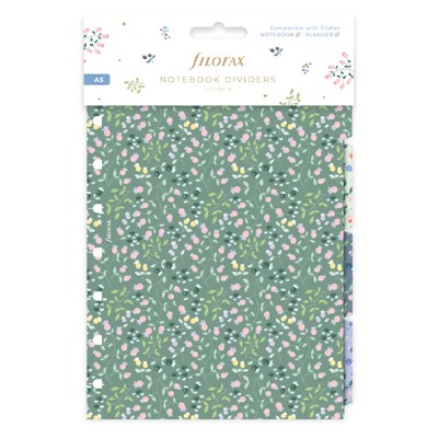 Filofax Notebook Elválasztó lapok Bianco A5 Meadow