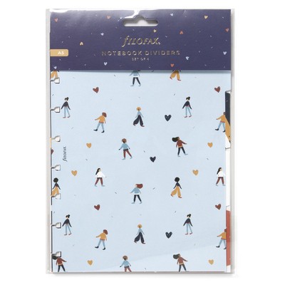 Filofax Notebook Elválasztó lapok Bianco A5 Together