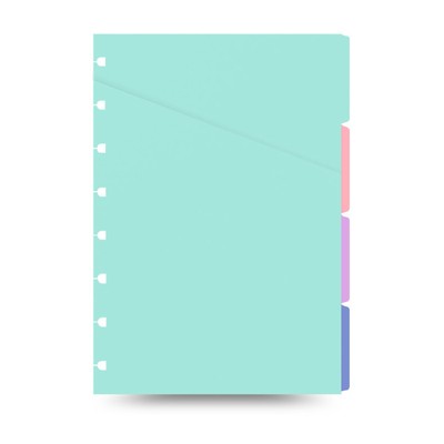 Filofax Notebook Elválasztó lapok Bianco Pocket Classic Pastel