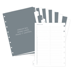 Filofax Notebook Elválasztó lapok Január - December A5 Minimal