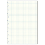 Filofax Notebook Jegyzetlap Négyzethálós A4 Fehér