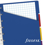 Filofax Notebook Jegyzetlap Négyzethálós Pocket Fehér