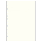 Filofax Notebook Jegyzetlap Üres A4 Fehér