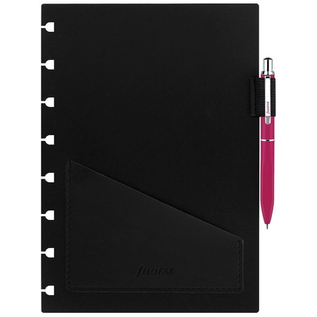 Filofax Notebook Tolltartó + toll A5 Fuchsia