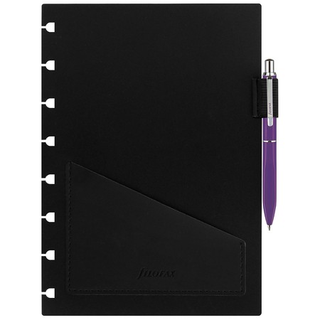Filofax Notebook Tolltartó + toll A5 Lila