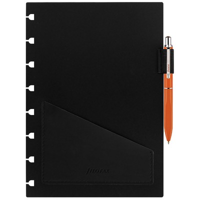 Filofax Notebook Tolltartó + toll A5 Narancs