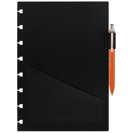 Filofax Notebook Tolltartó + toll A5 Narancs