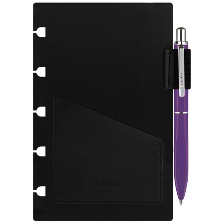 Filofax Notebook Tolltartó + toll Pocket Lila