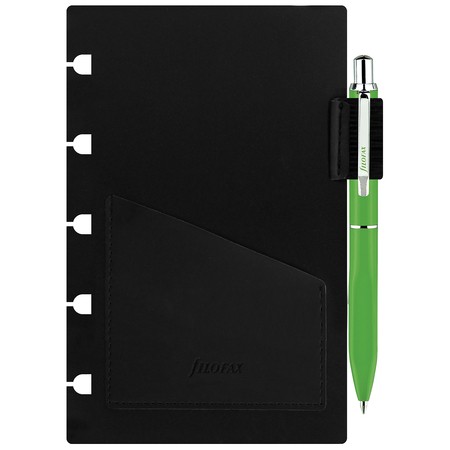 Filofax Notebook Tolltartó + toll Pocket Zöld