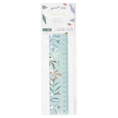 Filofax Notebook Vonalzó / oldal jelölő A5 Botanical