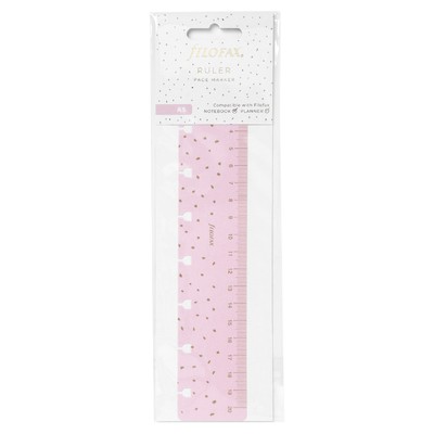 Filofax Notebook Vonalzó / oldal jelölő A5 Confetti