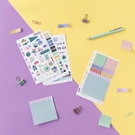 Filofax Öntapadó színes jelölő címke és jegyzet Multifit (Personal, A5, A4) Everyday