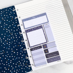 Filofax Öntapadó színes jelölő címke és jegyzet Multifit (Personal, A5, A4) Indigo Filofax Öntapadó színes jelölő címke és jegyzet Multifit (Personal, A5, A4) Indigo