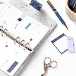 Filofax Öntapadó színes jelölő címke és jegyzet Multifit (Personal, A5, A4) Indigo Filofax Öntapadó színes jelölő címke és jegyzet Multifit (Personal, A5, A4) Indigo