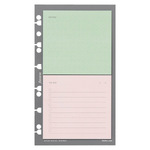Filofax Öntapadó színes jelölő címke és jegyzet Multifit (Personal, A5, A4) Minimal