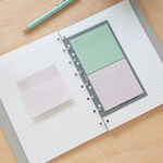 Filofax Öntapadó színes jelölő címke és jegyzet Multifit (Personal, A5, A4) Minimal