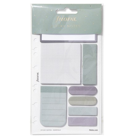 Filofax Öntapadó színes jelölő címke és jegyzet Multifit (Personal, A5, A4) Norfolk