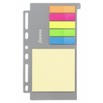 Filofax Öntapadó színes jelölő címke és jegyzet nagy méret Multifit Vegyes színű