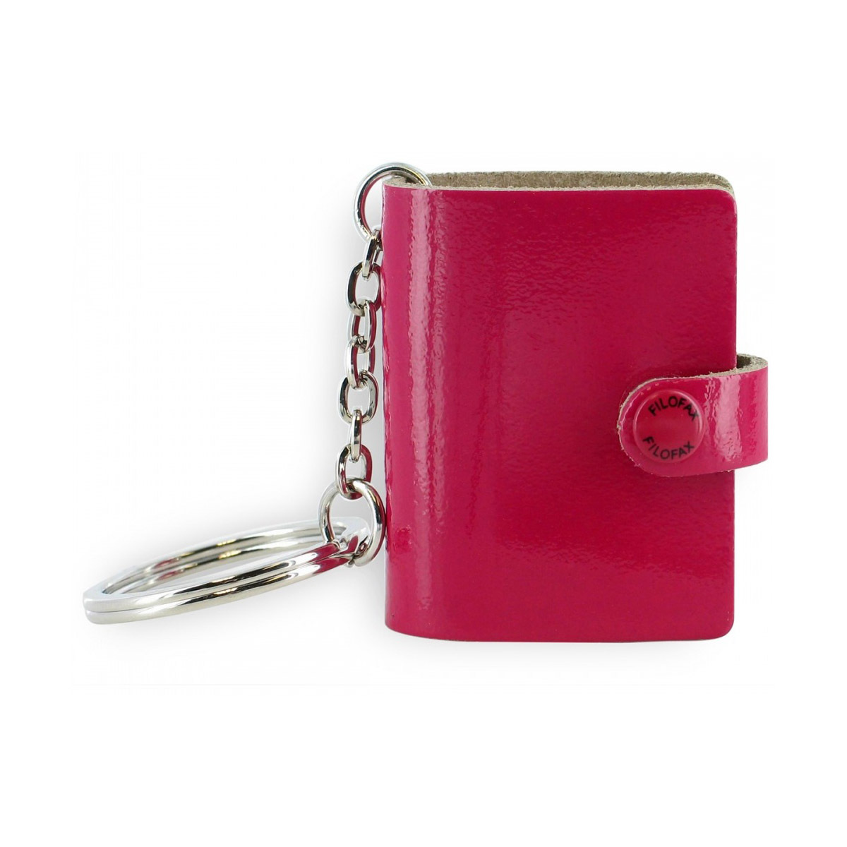 Filofax Original Kulcstartó Lakkbőr Fuchsia Filofax Original Kulcstartó Lakkbőr Fuchsia